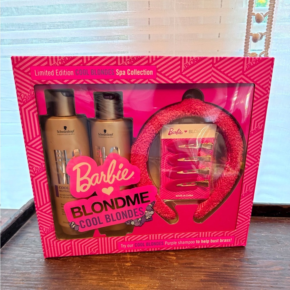 Schwarzkopf Cool Blonde Barbie Set- Toning Shampoo & Conditioner